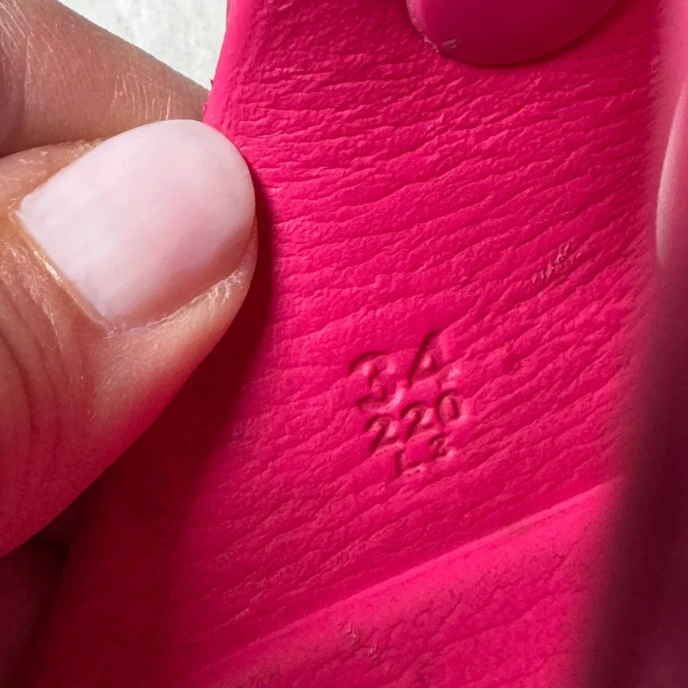 Birkenstock Kid's Size 34 US 3 Pink EVA Arizona Double Strap Sandals